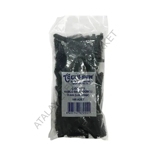 Kablo Bağı Dubeli 8mm -100 ad.