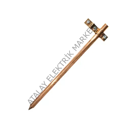 Q16mm Som Bakır Topraklama Çubuğu-150cm
