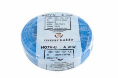 4 MM. NYA KABLO 100 MT. MAVİ