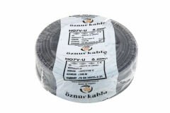 6 MM. NYA KABLO 100 MT. SİYAH