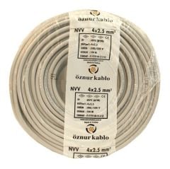 4X2.5 NYM KABLO 100 MT.