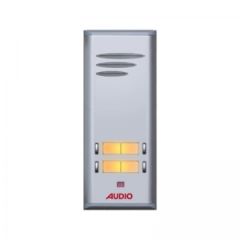 Audio 004849 E04 4lü Basic Serisi Çift Butonlu Zil Paneli