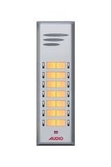 Audio 004849 E14 14lü Basic Serisi Çift Butonlu Zil Paneli