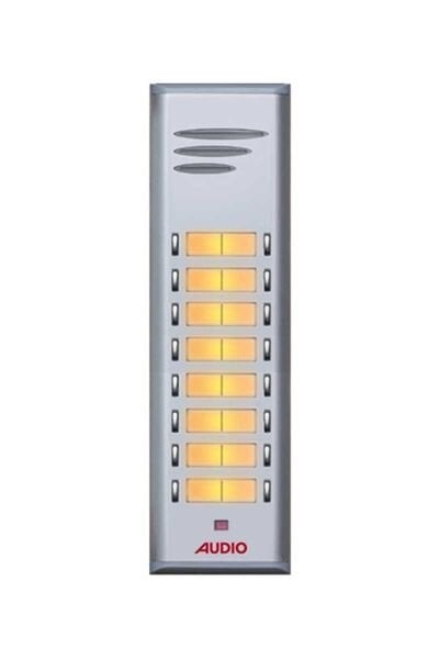Audio 004849 E16 16lı Basic Serisi Çift Butonlu Zil Paneli