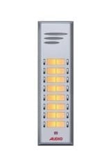 Audio 004849 E16 16lı Basic Serisi Çift Butonlu Zil Paneli