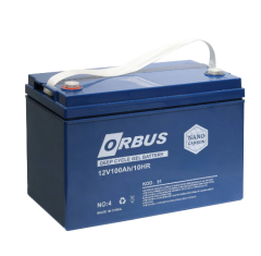 ORBUS 12V 100AH - Derin Deşarjlı Jel Akü