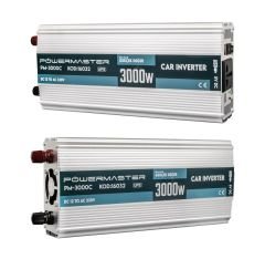 Powermaster PM-3000C 12 Volt 3000 Watt Şarjlı İnvertör