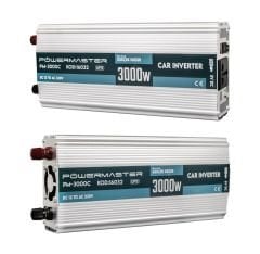 Powermaster PM-3000C 12 Volt 3000 Watt Şarjlı İnvertör
