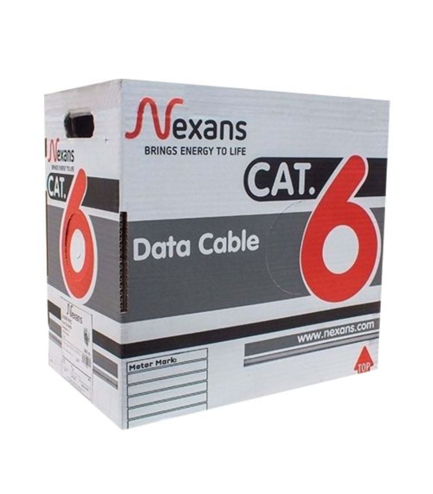 NEXANS CAT6 KABLO HALOJEN FREE BAKIR 305 MT.
