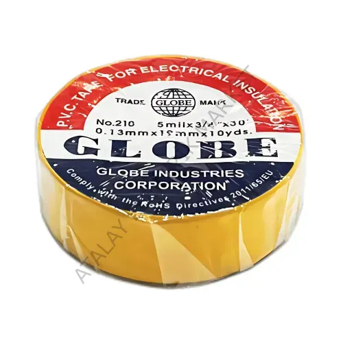 Globe 19mm İzole Bant Sarı