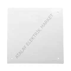 Çetsan Sıvaaltı ABS Kare Buat Kapağı 200x200X55mm