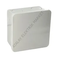 85x85x45mm Sıvaüstü Kare Antigron Buat