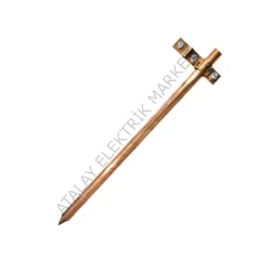 Q20mm Som Bakır Topraklama Çubuğu-150cm