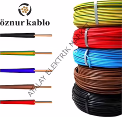 16 MM NYA ÖZNUR KABLO KIRMIZI 100MT.