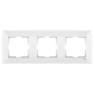 VİKO MERİDİAN ÜÇLÜ ÇERÇEVE BEYAZ