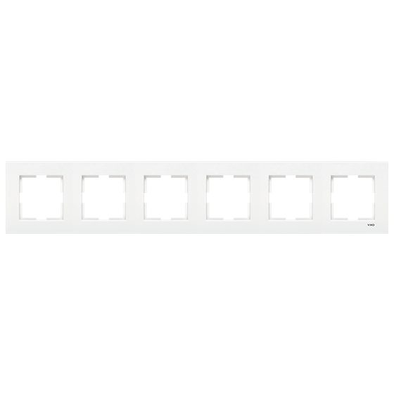 Viko Karre Altılı Çerçeve Beyaz