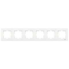 Viko Karre Altılı Çerçeve Beyaz