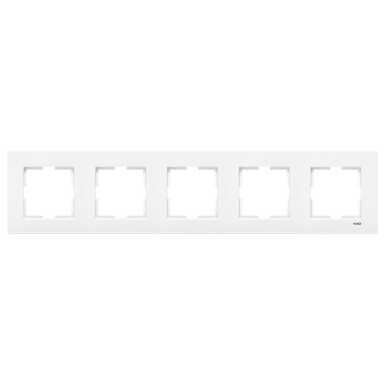 Viko Karre Beşli Yatay Çerçeve Beyaz